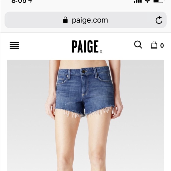Paige Jean Shorts - Picture 4 of 5